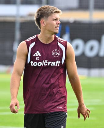 05.08.2026 - Fussball - 2. Fussball - Bundesliga - Saison 2026 2027 - 1. FC Nürnberg Nuernberg FCN ( Club ) - Training - Sportfoto Zink - xwoxzix - Finn Becker (22, 1. FC Nürnberg FCN )