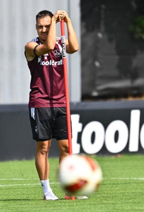 05.08.2026 - Fussball - 2. Fussball - Bundesliga - Saison 2026 2027 - 1. FC Nürnberg Nuernberg FCN ( Club ) - Training - Sportfoto Zink - xwoxzix - Julian Justvan (10, 1. FC Nürnberg FCN )
