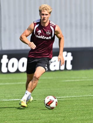 05.08.2026 - Fussball - 2. Fussball - Bundesliga - Saison 2026 2027 - 1. FC Nürnberg Nuernberg FCN ( Club ) - Training - Sportfoto Zink - xwoxzix - Piet Scobel (19, 1. FC Nürnberg FCN )