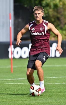 05.08.2026 - Fussball - 2. Fussball - Bundesliga - Saison 2026 2027 - 1. FC Nürnberg Nuernberg FCN ( Club ) - Training - Sportfoto Zink - xwoxzix - Finn Becker (22, 1. FC Nürnberg FCN )