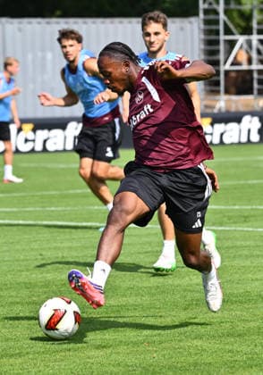05.08.2026 - Fussball - 2. Fussball - Bundesliga - Saison 2026 2027 - 1. FC Nürnberg Nuernberg FCN ( Club ) - Training - Sportfoto Zink - xwoxzix - Mohamed Ali Zoma (23, 1. FC Nürnberg FCN )