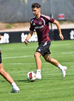 05.08.2026 - Fussball - 2. Fussball - Bundesliga - Saison 2026 2027 - 1. FC Nürnberg Nuernberg FCN ( Club ) - Training - Sportfoto Zink - xwoxzix - Andrea Ceresoli (14, 1. FC Nürnberg FCN )