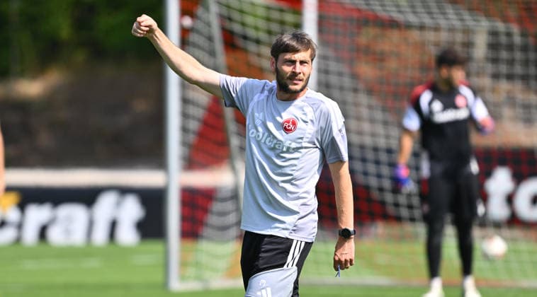 05.08.2026 - Fussball - 2. Fussball - Bundesliga - Saison 2026 2027 - 1. FC Nürnberg Nuernberg FCN ( Club ) - Training - Sportfoto Zink - xwoxzix - Matthias Kreutzer ( Co-Trainer 1. FC Nürnberg FCN )
