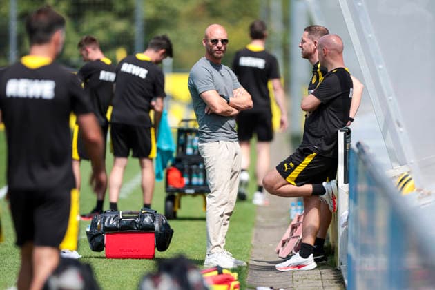 05.08.2026, Fussball, Training von Borussia Dortmund. Sportdirektor Ole Book (Borussia Dortmund). Dortmund Trainingsgelände des BVB NRW Deutschland xRHR-FOTO DEx Copyright: DennisxEwert RHR-FOTOx RHR-FOTO DE