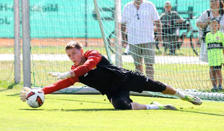 05.08.2026, Deutschland, Grassau, Fußball Bundesliga, Saison 2026 2027, Trainingslager VfB Stuttgart, Jerik von der Felsen