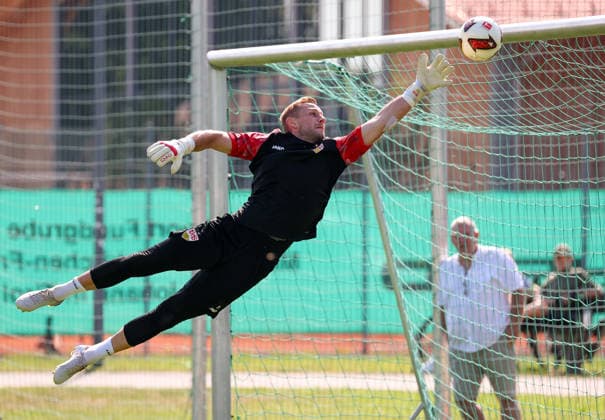 05.08.2026, Deutschland, Grassau, Fußball Bundesliga, Saison 2026 2027, Trainingslager VfB Stuttgart, Marius Funk