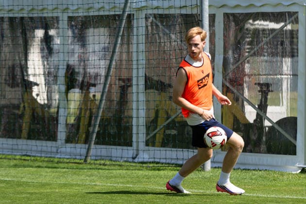 Mats Rots, (TSG Hoffenheim, 39) TSG Hoffenheim, Fussball, Trainingslager, Saison Vorbereitung, Saison 2026 2027, GER, 05.08.2026, Eibner-Pressefoto Andreas Ulmer TSG Hoffenheim, Fussball, Trainingslager, Saison Vorbereitung, Saison 2026 2027, GER, 05.08.2026, Copyright: xEibner-Pressefoto AndreasxUlmerx EP_AUR
