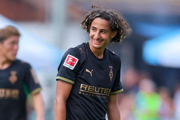 Wael Mohya (Borussia Moenchengladbach lacht waehrend des Freundschaftsspiels zwischen dem FC Rottach-Egern und Borussia Moenchengladbach, Stadion Birkenmoos am 05. August 2026 in Rottach-Egern, Deutschland. (Foto von Marco Steinbrenner DeFodi Images) +++ Wael Mohya (Borussia Moenchengladbach smiles during the Friendly match between FC Rottach-Egern and Borussia Moenchengladbach at Stadion Birkenmoos on August 5, 2026 in Rottach-Egern, Germany. (Photo by Marco Steinbrenner DeFodi Images) (Photo by Marco Steinbrenner DeFodi Images) -