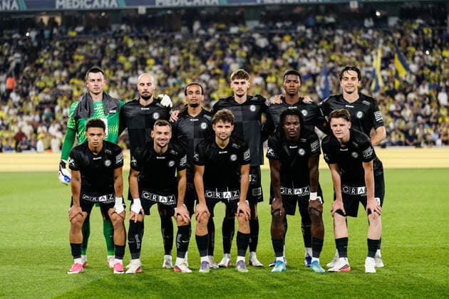 Fenerbahce SK v Sturm Graz - UEFA Champions League 2026 27 Third Qualifying Round First Leg Sturm Graz poses for a team photo during the UEFA Champions League 2026 27 third qualifying round first leg match between Fenerbahce SK and Sturm Graz at Fenerbahce Sükrü Saracoglu Spor Kompleksi on August 05, 2026 in Istanbul, Turkey. Istanbul Fenerbahce Sükrü Saracoglu Spor Kompleksi Istanbul Turkey Copyright: xxYagizxGurtugx