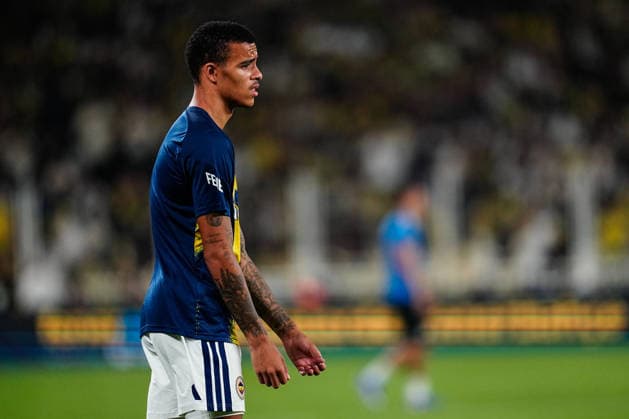 Fenerbahce SK v Sturm Graz - UEFA Champions League 2026 27 Third Qualifying Round First Leg Mason Greenwood of Fenerbahce looks on during the UEFA Champions League 2026 27 third qualifying round first leg match between Fenerbahce SK and Sturm Graz at Fenerbahce Sükrü Saracoglu Spor Kompleksi on August 05, 2026 in Istanbul, Turkey. Istanbul Fenerbahce Sükrü Saracoglu Spor Kompleksi Istanbul Turkey Copyright: xxYagizxGurtugx