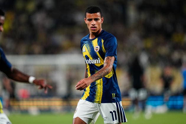 Fenerbahce SK v Sturm Graz - UEFA Champions League 2026 27 Third Qualifying Round First Leg Mason Greenwood of Fenerbahce looks on during the UEFA Champions League 2026 27 third qualifying round first leg match between Fenerbahce SK and Sturm Graz at Fenerbahce Sükrü Saracoglu Spor Kompleksi on August 05, 2026 in Istanbul, Turkey. Istanbul Fenerbahce Sükrü Saracoglu Spor Kompleksi Istanbul Turkey Copyright: xxYagizxGurtugx