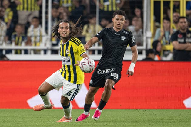 Fenerbahce v Sturm Graz - UEFA Champions League ISTANBUL, TURKIYE - AUGUST 5: Matteo Guendouzi (6) of Fenerbahce in action during UEFA Champions League third qualifying round the first leg match between Fenerbahce and Sturm Graz at Chobani Stadium in Istanbul, Turkiye on August 5, 2026. Celal Gunes Anadolu Istanbul Turkey. Editorial use only. Please get in touch for any other usage.  Copyright: x2026xAnadoluxCelalxGunesx
