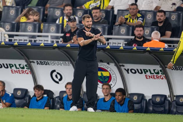 Fenerbahce v Sturm Graz - UEFA Champions League ISTANBUL, TURKIYE - AUGUST 5: Head coach Fabio Ingolitsch of Sturm Graz follows the UEFA Champions League third qualifying round the first leg match between Fenerbahce and Sturm Graz at Chobani Stadium in Istanbul, Turkiye on August 5, 2026. Celal Gunes Anadolu Istanbul Turkey. Editorial use only. Please get in touch for any other usage.  Copyright: x2026xAnadoluxCelalxGunesx