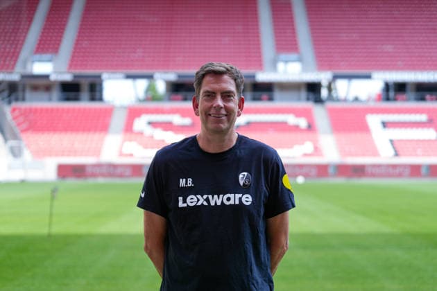 Markus Behrens (SC Freiburg, Physiotherapeut); SC Freiburg; 1.BL, Bundesliga, Porträttermin 2026 2027 Freiburg Europa-Park Stadion Baden-Wuerttemberg Deutschland Copyright: AA_STEINSIEK.CH