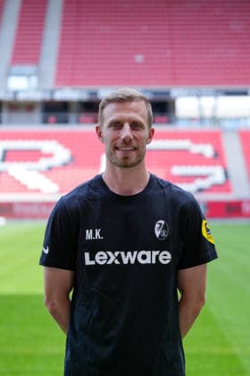 Maximilian Kessler (SC Freiburg, Athletiktrainer); SC Freiburg; 1.BL, Bundesliga, Porträttermin 2026 2027 Freiburg Europa-Park Stadion Baden-Wuerttemberg Deutschland Copyright: AA_STEINSIEK.CH
