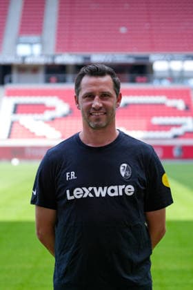 Felix Roth (SC Freiburg, Individualtrainer); SC Freiburg; 1.BL, Bundesliga, Porträttermin 2026 2027 Freiburg Europa-Park Stadion Baden-Wuerttemberg Deutschland Copyright: AA_STEINSIEK.CH