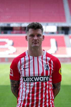 Lukas Kübler Lukas Kuebler (SC Freiburg, 17); SC Freiburg; 1.BL, Bundesliga, Porträttermin 2026 2027 Freiburg Europa-Park Stadion Baden-Wuerttemberg Deutschland Copyright: AA_STEINSIEK.CH