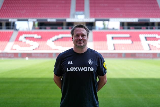 Reha-Trainer Matthias Rosa; SC Freiburg; 1.BL, Bundesliga, Porträttermin 2026 2027 Freiburg Europa-Park Stadion Baden-Wuerttemberg Deutschland Copyright: AA_STEINSIEK.CH