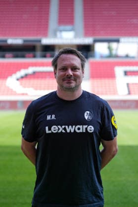 Reha-Trainer Matthias Rosa; SC Freiburg; 1.BL, Bundesliga, Porträttermin 2026 2027 Freiburg Europa-Park Stadion Baden-Wuerttemberg Deutschland Copyright: AA_STEINSIEK.CH
