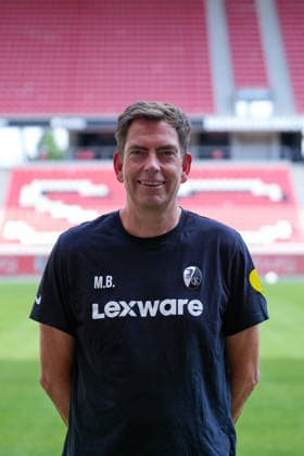 Markus Behrens (SC Freiburg, Physiotherapeut); SC Freiburg; 1.BL, Bundesliga, Porträttermin 2026 2027 Freiburg Europa-Park Stadion Baden-Wuerttemberg Deutschland Copyright: AA_STEINSIEK.CH