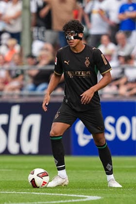 05.08.2026, xydrx, Fußball, Testspiel, FC Rottach-Egern - Borussia Mönchengladbach, Saison 2026 2027, Stadion am Birkenmoos: Tyler Louis Meiser (Borussia Moenchengladbach, 43) DFB regulations prohibit any use of photographs as image sequences and or quasi-video. Copyright: HMBxMedia YannisxDreimann