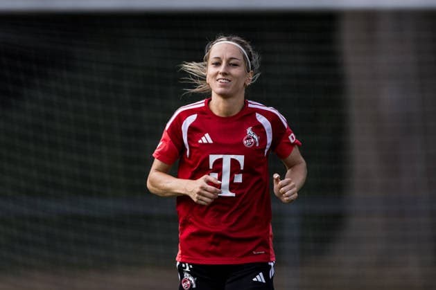 Training 1. FC Köln Frauen; 06.08.2026 KÖLN, DEUTSCHLAND - AUGUST 06: Kathrin Kathy Henrichs (1. FC Köln, 4) während einer Trainingseinheit der Frauen des 1. FC Köln auf Platz 7 des Geissbockheims am 06.08.2026 in Köln, Deutschland Copyright: xBEAUTIFULxSPORTS Wunderlx