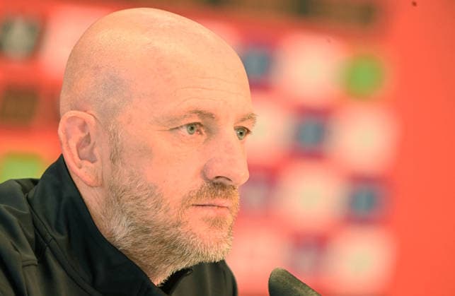 Fussball - 2. Bundesliga - Saison 2026 27 1. FC Kaiserslautern 06.08.2026 Fritz-Walter-Stadion Pressekonferenz vor dem Beginn der Saison Trainer Torsten LIEBERKNECHT (1. FC Kaiserslautern) 1. FC Kaiserslautern