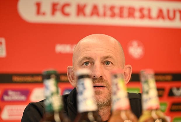 Fussball - 2. Bundesliga - Saison 2026 27 1. FC Kaiserslautern 06.08.2026 Fritz-Walter-Stadion Pressekonferenz vor dem Beginn der Saison Trainer Torsten LIEBERKNECHT (1. FC Kaiserslautern) 1. FC Kaiserslautern