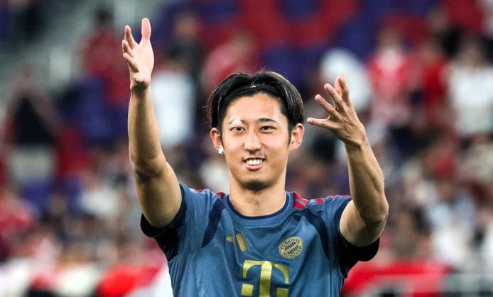 HKG, Hiroki Ito (Bayern Muenchen 21dgd), Training FC Bayern Muenchen in Kowloon, Hong Kong am 06. 08.2026, Saison 2026-27, Training FC Bayern Muenchen in Kowloon, Hong Kong am 06. 08.2026, Saison 2026-27 Hong Kong Copyright: xEibner-Pressefotox EP_JNL