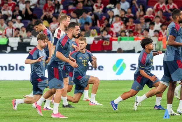 HKG, Arijon Ibrahimovic (Bayern Muenchen 22), Training FC Bayern Muenchen in Kowloon, Hong Kong am 06. 08.2026, Saison 2026-27, Training FC Bayern Muenchen in Kowloon, Hong Kong am 06. 08.2026, Saison 2026-27 Hong Kong Copyright: xEibner-Pressefotox EP_JNL