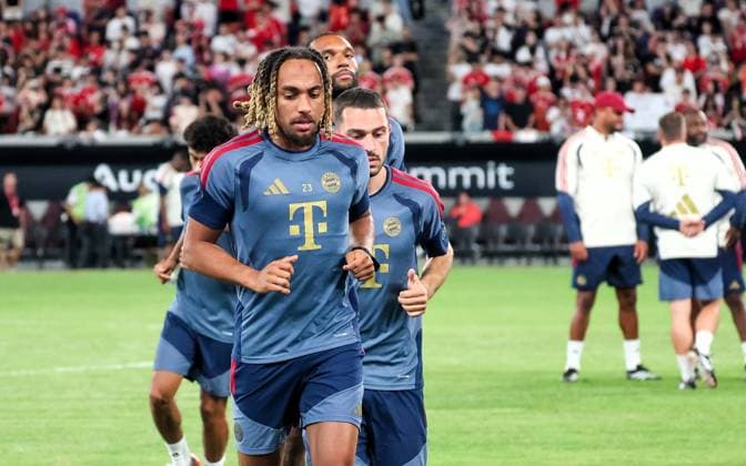 HKG, Sacha Boey (Bayern Muenchen 23) Training FC Bayern Muenchen in Kowloon, Hong Kong am 06. 08.2026, Saison 2026-27, Training FC Bayern Muenchen in Kowloon, Hong Kong am 06. 08.2026, Saison 2026-27 Hong Kong Copyright: xEibner-Pressefotox EP_JNL