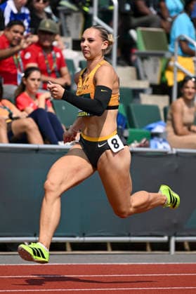 World Athletics U20 Championships Oregon 2026 EUGENE, UNITED STATES OF AMERICA - AUGUST 6, 2026 : Emma Goretzka (GER) competing during the World Athletics U20 Championships Oregon 2026 at Hayward Field on August 6, 2026 in Eugene, United States Of America. Copyright: xBEAUTIFULxSPORTS DecaxText&Bildx