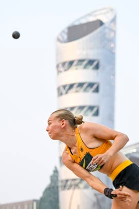 World Athletics U20 Championships Oregon 2026 EUGENE, UNITED STATES OF AMERICA - AUGUST 6, 2026 : Elenor Servatius (GER) competing during the World Athletics U20 Championships Oregon 2026 at Hayward Field on August 6, 2026 in Eugene, United States Of America. Copyright: xBEAUTIFULxSPORTS DecaxText&Bildx