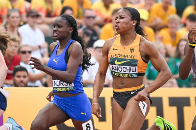 World Athletics U20 Championships Oregon 2026 EUGENE, UNITED STATES OF AMERICA - AUGUST 6, 2026 : Lena Anochili (GER) competing during the World Athletics U20 Championships Oregon 2026 at Hayward Field on August 6, 2026 in Eugene, United States Of America. Copyright: xBEAUTIFULxSPORTS DecaxText&Bildx