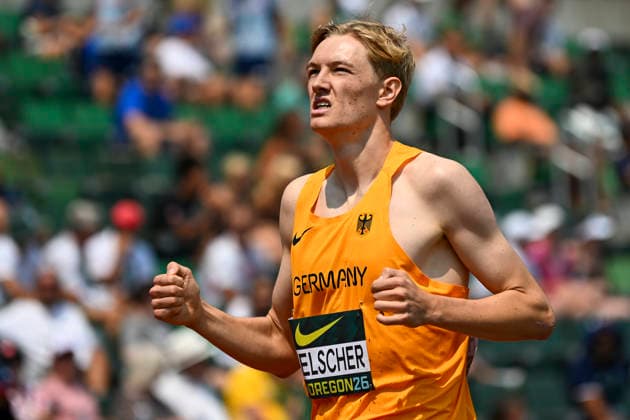 World Athletics U20 Championships Oregon 2026 EUGENE, UNITED STATES OF AMERICA - AUGUST 6, 2026 : Theo Hielscher (GER) competing during the World Athletics U20 Championships Oregon 2026 at Hayward Field on August 6, 2026 in Eugene, United States Of America. Copyright: xBEAUTIFULxSPORTS DecaxText&Bildx
