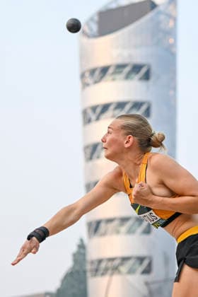 World Athletics U20 Championships Oregon 2026 EUGENE, UNITED STATES OF AMERICA - AUGUST 6, 2026 : Elenor Servatius (GER) competing during the World Athletics U20 Championships Oregon 2026 at Hayward Field on August 6, 2026 in Eugene, United States Of America. Copyright: xBEAUTIFULxSPORTS DecaxText&Bildx