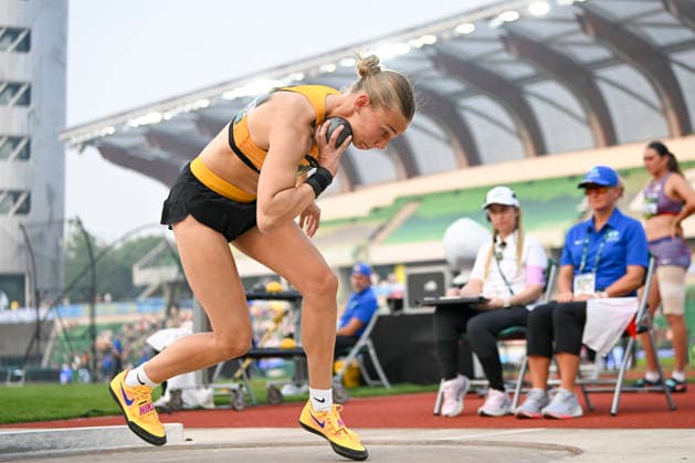World Athletics U20 Championships Oregon 2026 EUGENE, UNITED STATES OF AMERICA - AUGUST 6, 2026 : Elenor Servatius (GER) competing during the World Athletics U20 Championships Oregon 2026 at Hayward Field on August 6, 2026 in Eugene, United States Of America. Copyright: xBEAUTIFULxSPORTS DecaxText&Bildx