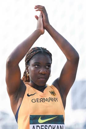 World Athletics U20 Championships Oregon 2026 EUGENE, UNITED STATES OF AMERICA - AUGUST 6, 2026 : Favour Adesokan (GER) competing during the World Athletics U20 Championships Oregon 2026 at Hayward Field on August 6, 2026 in Eugene, United States Of America. Copyright: xBEAUTIFULxSPORTS DecaxText&Bildx