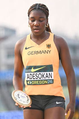 World Athletics U20 Championships Oregon 2026 EUGENE, UNITED STATES OF AMERICA - AUGUST 6, 2026 : Favour Adesokan (GER) competing during the World Athletics U20 Championships Oregon 2026 at Hayward Field on August 6, 2026 in Eugene, United States Of America. Copyright: xBEAUTIFULxSPORTS DecaxText&Bildx