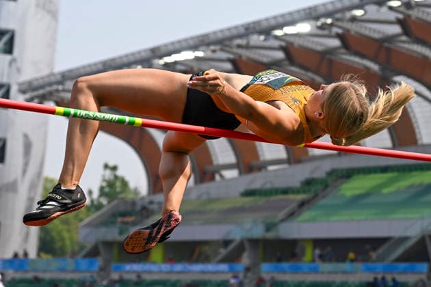 World Athletics U20 Championships Oregon 2026 EUGENE, UNITED STATES OF AMERICA - AUGUST 6, 2026 : Maria Schnemilich (GER) competing during the World Athletics U20 Championships Oregon 2026 at Hayward Field on August 6, 2026 in Eugene, United States Of America. Copyright: xBEAUTIFULxSPORTS DecaxText&Bildx