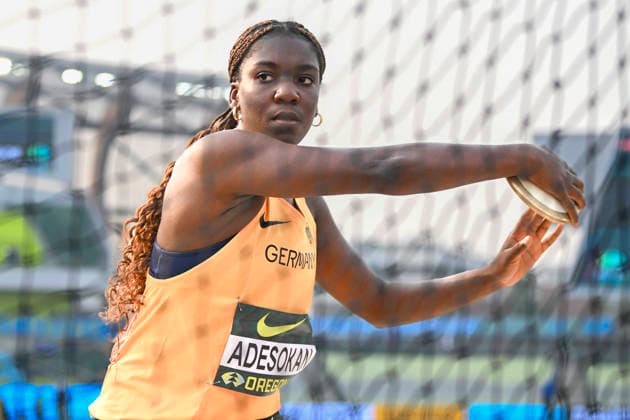 World Athletics U20 Championships Oregon 2026 EUGENE, UNITED STATES OF AMERICA - AUGUST 6, 2026 : Favour Adesokan (GER) competing during the World Athletics U20 Championships Oregon 2026 at Hayward Field on August 6, 2026 in Eugene, United States Of America. Copyright: xBEAUTIFULxSPORTS DecaxText&Bildx