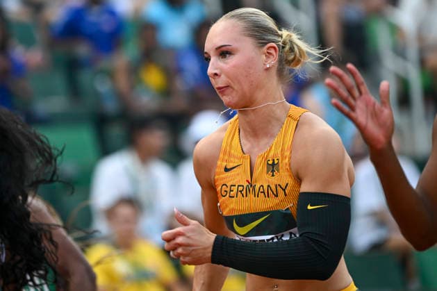 World Athletics U20 Championships Oregon 2026 EUGENE, UNITED STATES OF AMERICA - AUGUST 6, 2026 : Emma Goretzka (GER) competing during the World Athletics U20 Championships Oregon 2026 at Hayward Field on August 6, 2026 in Eugene, United States Of America. Copyright: xBEAUTIFULxSPORTS DecaxText&Bildx