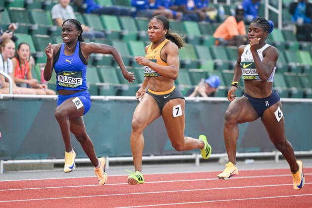 World Athletics U20 Championships Oregon 2026 EUGENE, UNITED STATES OF AMERICA - AUGUST 6, 2026 : Lena Anochili (GER) competing during the World Athletics U20 Championships Oregon 2026 at Hayward Field on August 6, 2026 in Eugene, United States Of America. Copyright: xBEAUTIFULxSPORTS DecaxText&Bildx