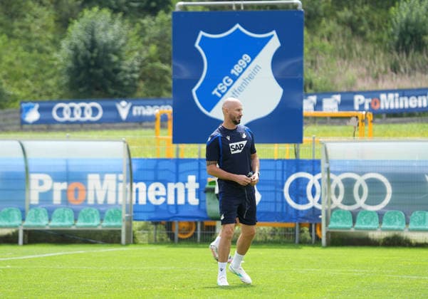 06.08.2026, Stadion Seefeld, Seefeld, Trainingslager TSG Hoffenheim in Seefeld 2026 , Trainer Christian Ilzer (Hoffenheim) (Photo by Hasan Bratic DeFodi Images) -