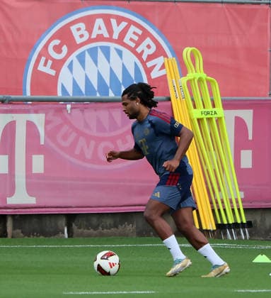 06.08.2026, FC Bayern Muenchen, Training, Saebenerstrasse Muenchen , Fussball, im Bild: Serge Gnabry (FC Bayern Muenchen)