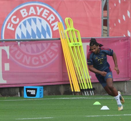 06.08.2026, FC Bayern Muenchen Training, Fussball, im Bild: Serge Gnabry (FC Bayern Muenchen)