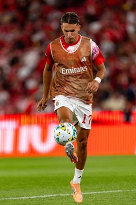 Amar Dedic seen during UEFA Europa League qualifying game between teams of SL Benfica and Heart of Midlothian FC (Maciej Rogowski Ball Raw Images PT) Lisbon Estadio Da Luz Portugal Copyright: xMaciejxRogowskix ROG_BENvHER-058
