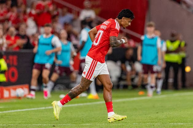 Richard Rios seen during UEFA Europa League qualifying game between teams of SL Benfica and Heart of Midlothian FC (Maciej Rogowski Ball Raw Images PT) Lisbon Estadio Da Luz Portugal Copyright: xMaciejxRogowskix ROG_BENvHER-085