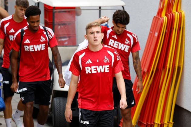 Fußballspieler Isak Johannesson (Abwehr) beim öffentlichen Training des 1. FC Köln am Geißbockheim. Köln, 06.08.2026 (DFL DFB REGULATIONS PROHIBIT ANY USE OF PHOTOGRAPHS as IMAGE SEQUENCES and or QUASI-VIDEO) NRW Deutschland Copyright: xChristophxHardtx