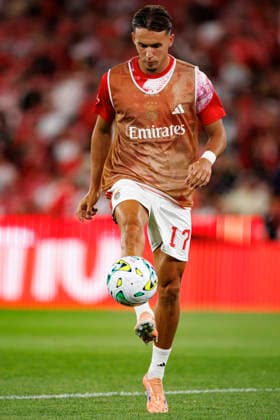 Amar Dedic seen during UEFA Europa League qualifying game between teams of SL Benfica and Heart of Midlothian FC (Maciej Rogowski Ball Raw Images PT) Lisbon Estadio Da Luz Portugal Copyright: xMaciejxRogowskix maciejrogowski_slbenfica_hearts_2627_5-129